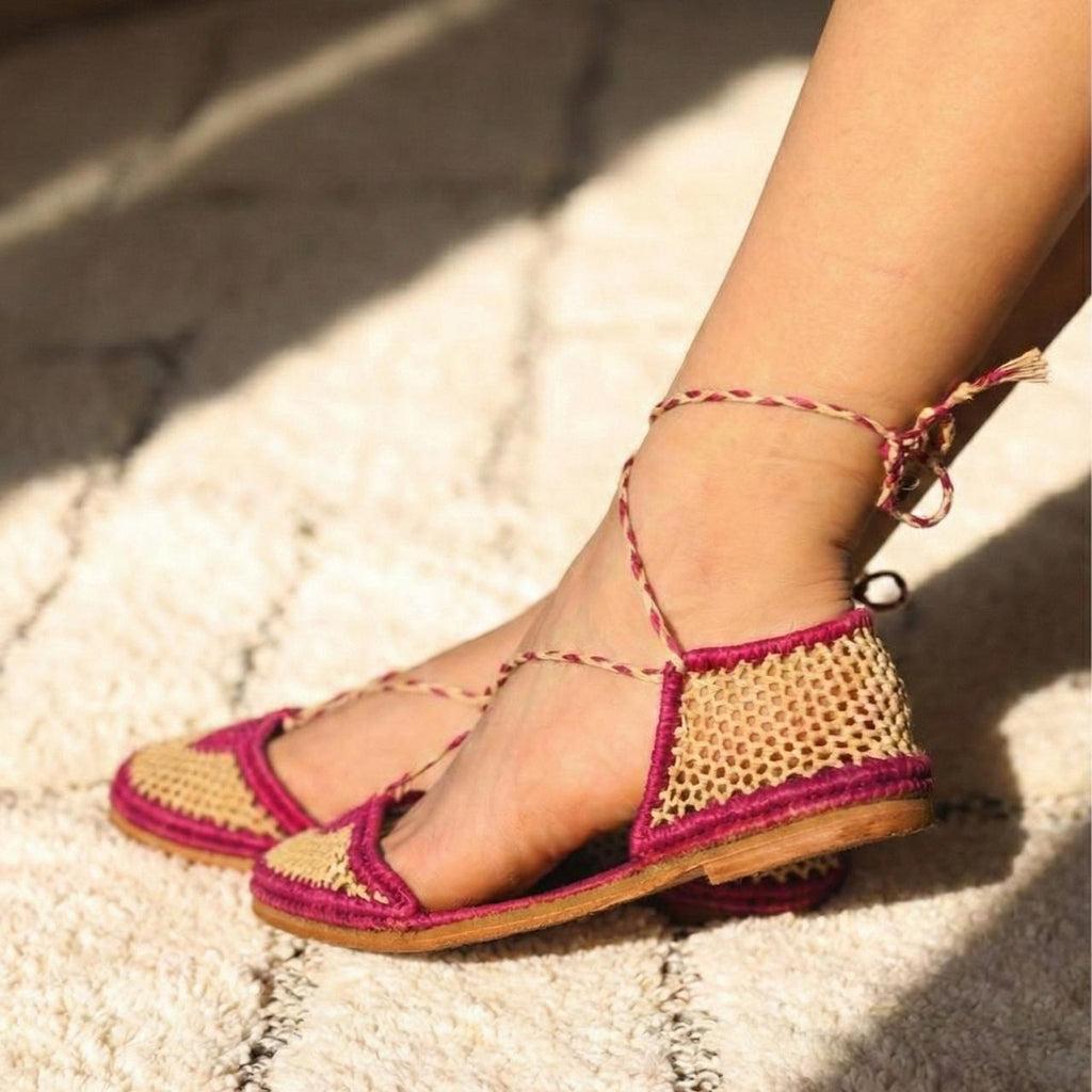 NATURAL& FUSHIA NINA